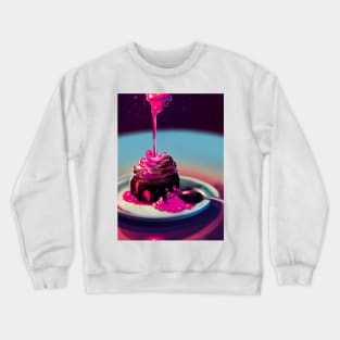 Sour cherry lava cake Crewneck Sweatshirt